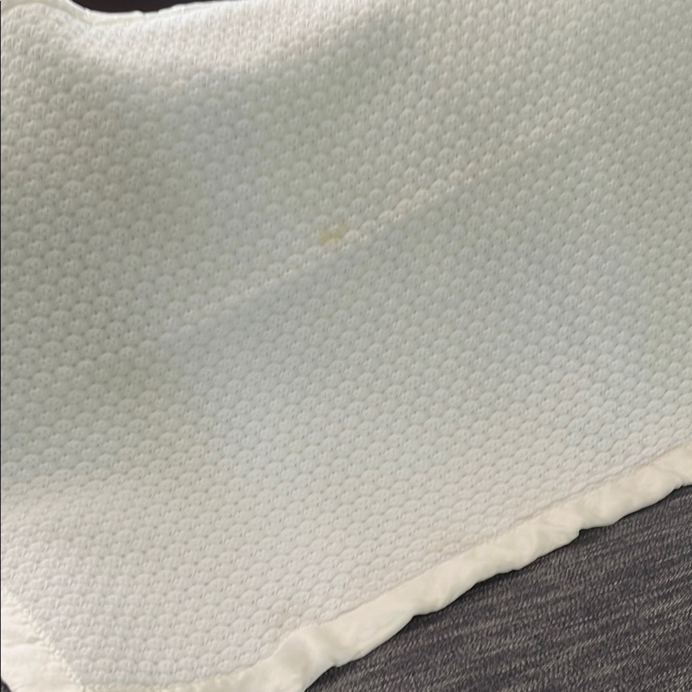 Gorgeous vintage christening blanket